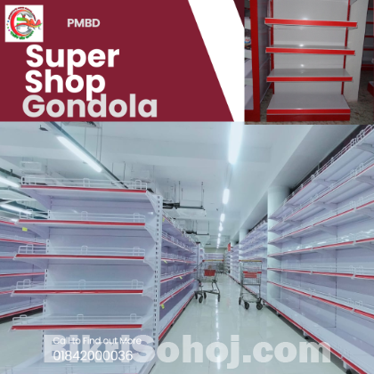 New design Super Market Gondola